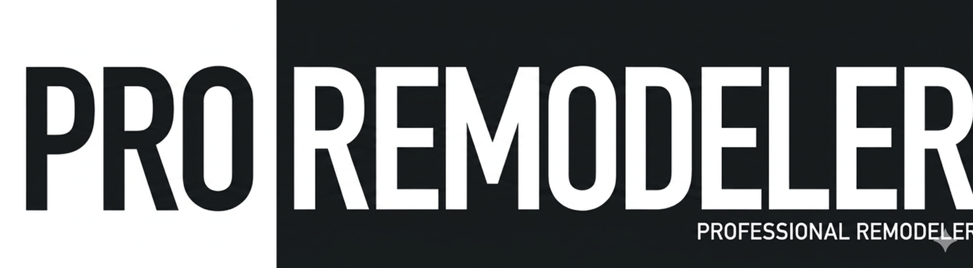 Pro Remodeler award badge showcasing BBA Construction as a recognized professional remodeling company